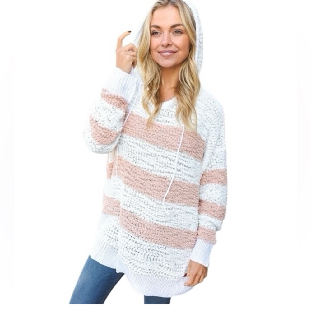 NEW REBORN 1X PLUS SIZE HOODIE SWEATER